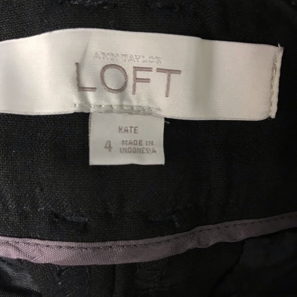 🍄 Ann Taylor Loft Kate Pants. Size 4 - Picture 5 of 7